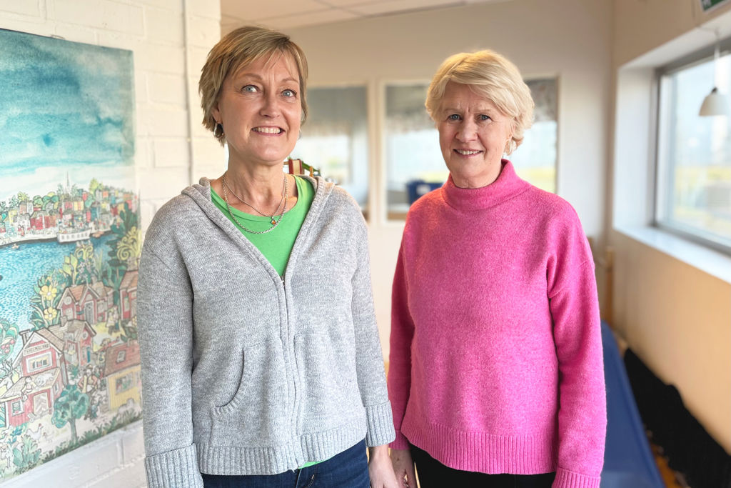 Förskollärarna Anna Åsberg och Annicka Eliasson. Förskoleförvaltningen i Göteborg.